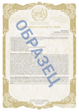 Образец Приложение к СТО 01.064.00220722.2-2020 Кандалакша Сертификат СТО 01.064.00220722.2-2020 